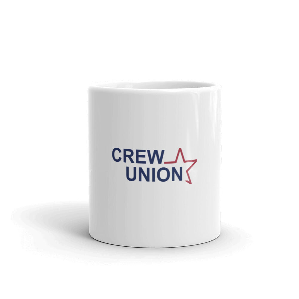 Crew Union White Glossy Mug